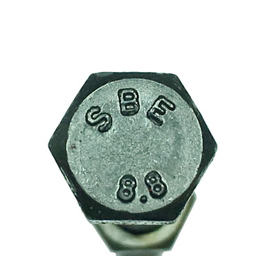 Срезной болт с гайкой пресс-подборщика Welger 58.626-A, 0901.10.50.01 - 7х50мм 