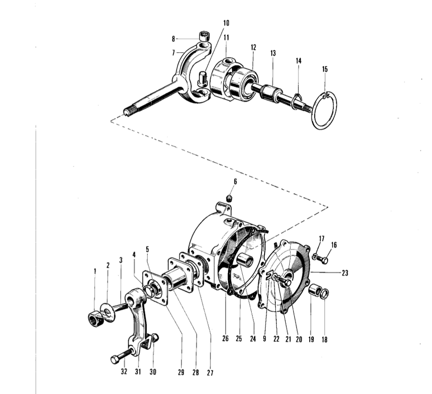 РЕДУКТОР МКШ - MASSEY FERGUSON 186, 187, 206