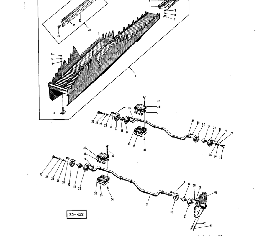 СОЛОМОТРЯС - MASSEY FERGUSON 186, 187, 206
