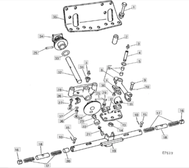 Диск  підбирача E13461 John Deere